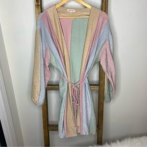 MainStrip Colorful Striped Cardigan